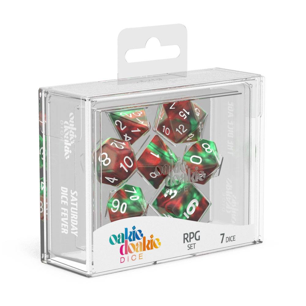 Oakie Dice Doakie Dice RPG Set Gemidice - Bloody Jungle (7) ( Imagem 2 de 2 ) - Preview