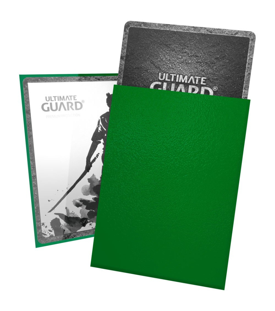 Ultimate Guard Katana Sleeves Standard Size (100) - Green ( Imagem 2 de 2 ) - Preview