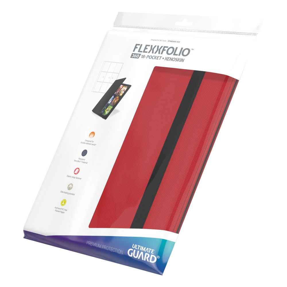 Ultimate Guard Flexxfolio 360 - 18-Pocket XenoSkin Red ( Imagem 4 de 4 ) - Preview