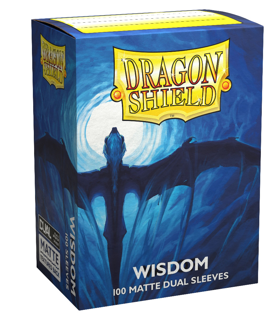Dragon Shield Standard size Matte Dual Sleeves - Wisdom (100 Sleeves) ( Imagem 2 de 3 ) - Preview