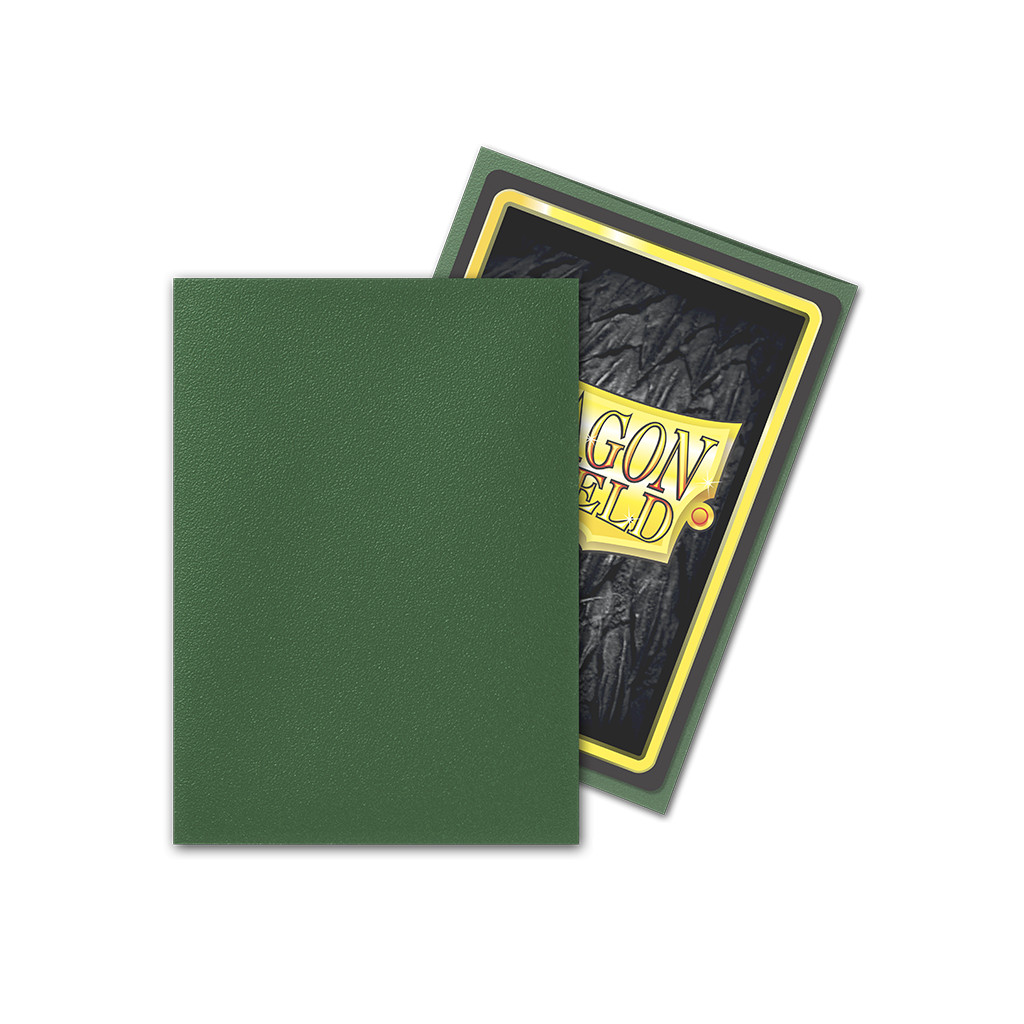 Dragon Shield Standard size Matte Sleeves - Forest Green (100 Sleeves) ( Imagem 2 de 2 ) - Preview