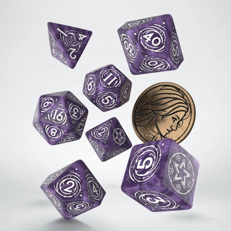 The Witcher Dice Set Yennefer - Lilac and Gooseberries ( Imagem 2 de 2 ) - Preview