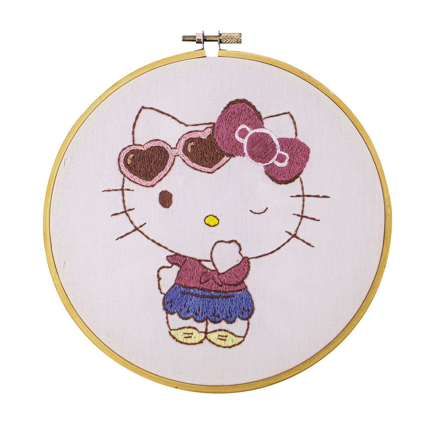 Kit Coleção Bordado Hello Kitty - Fashion Ci485098-10 ( Imagem 3 de 4 ) - Preview