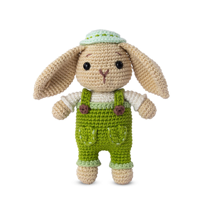 Kit De Crochet Circulo Amigurumi Páscoa - Coelhinho Benjamin 486302-2 ( Imagem 2 de 3 ) - Preview
