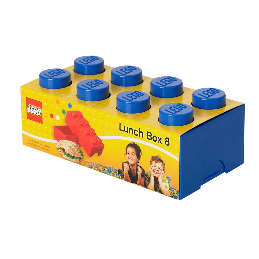 LEGO® Classic Brick Lunchbox 2x4 | Blue | 200x100x75 mm ( Imagem 2 de 5 ) - Preview