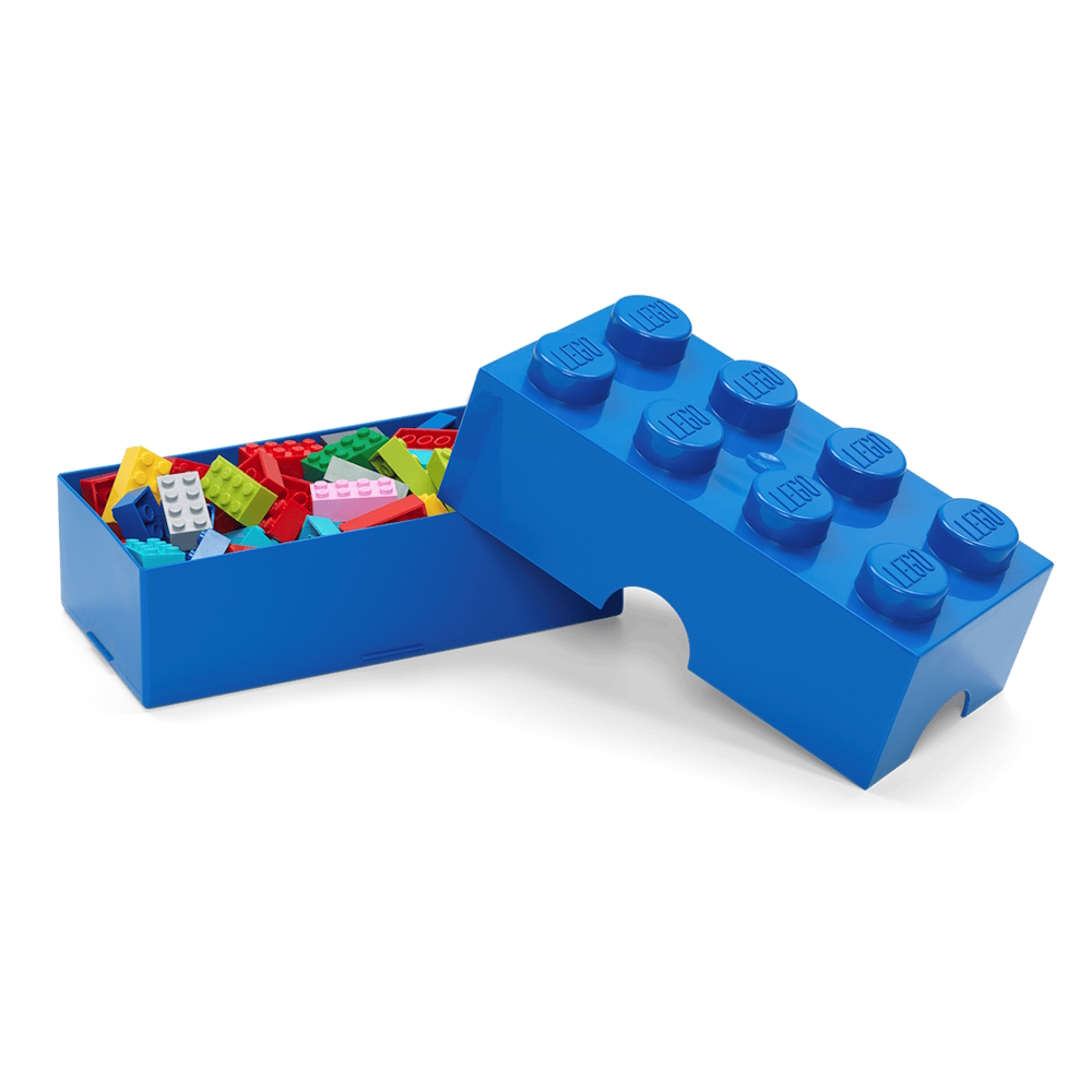 LEGO® Classic Brick Lunchbox 2x4 | Blue | 200x100x75 mm ( Imagem 4 de 5 ) - Preview
