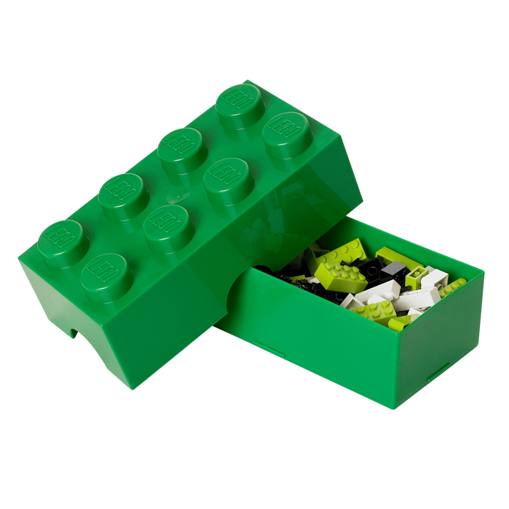 LEGO® Classic Brick Lunchbox 2x4 | Green | 200x100x75 mm ( Imagem 2 de 2 ) - Preview