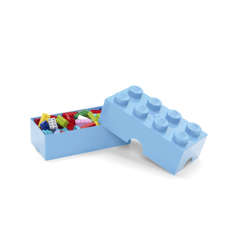 LEGO® Classic Brick Lunchbox 2x4 | Light Blue | 200x100x75 mm ( Imagem 2 de 2 ) - Preview