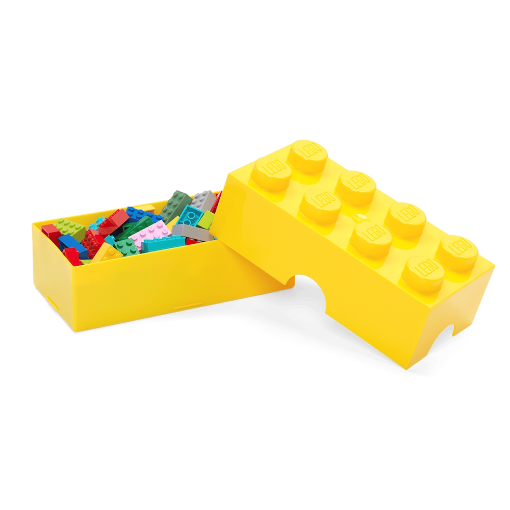 LEGO® Classic Brick Lunchbox 2x4 | Yellow | 200x100x75 mm ( Imagem 2 de 3 ) - Preview