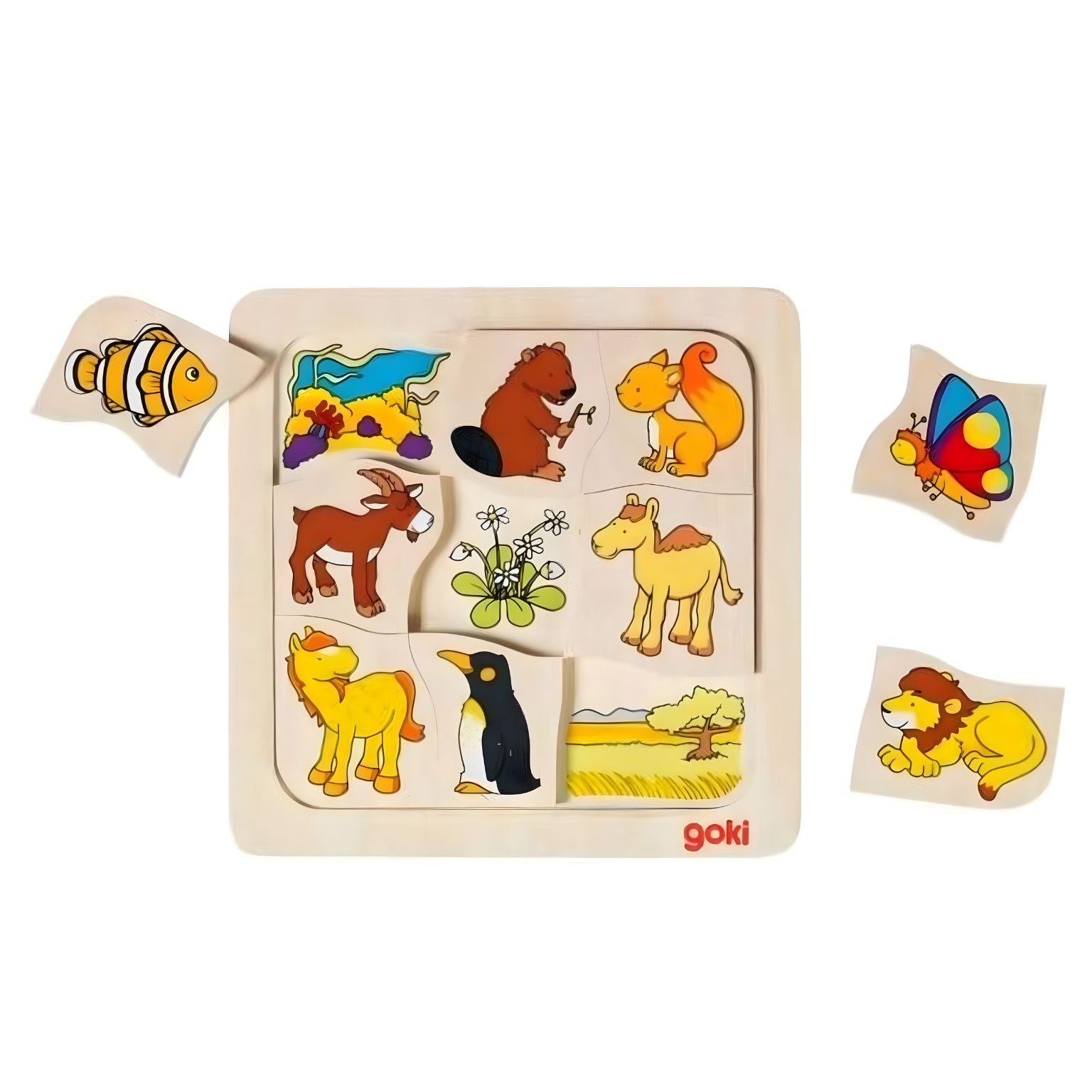 Puzzle madeira Onde vivo ( Imagem 2 de 4 ) - Preview