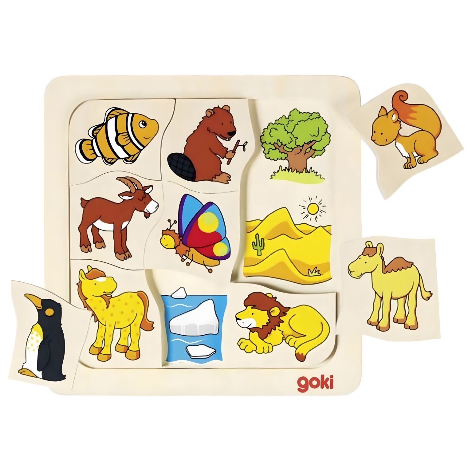 Puzzle madeira Onde vivo ( Imagem 3 de 4 ) - Preview