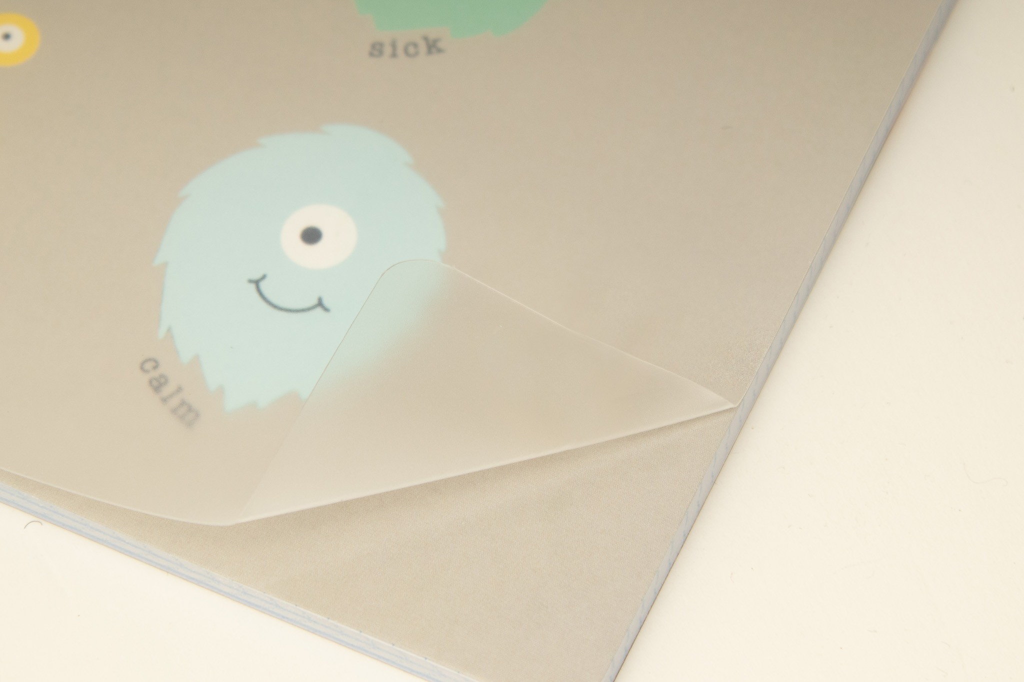 Caderno A4 Agrafado Pautado com Capa em Pp 48F/90G - B'Log Play Me Monstros ( Imagem 2 de 4 ) - Preview