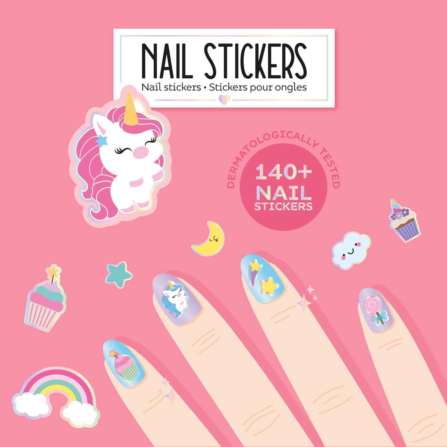 Autocolantes Para As Unhas Legami Unicorn Blister Nsk0001 ( Imagem 4 de 4 ) - Preview