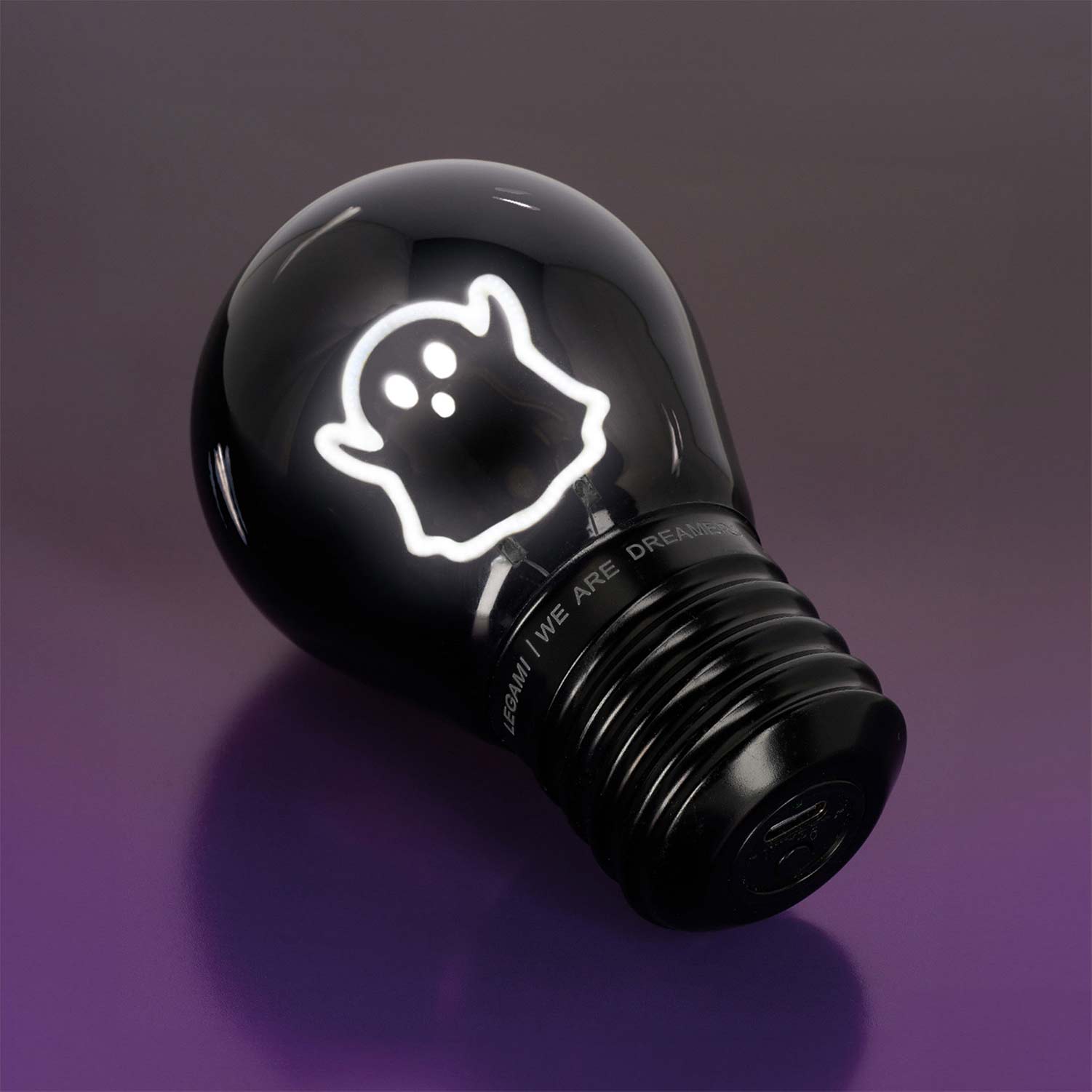 Candeeiro De Mesa Em Forma De Lampada Bulb Fiction Legami Halloween Fantasma Clb0018 ( Imagem 4 de 4 ) - Preview