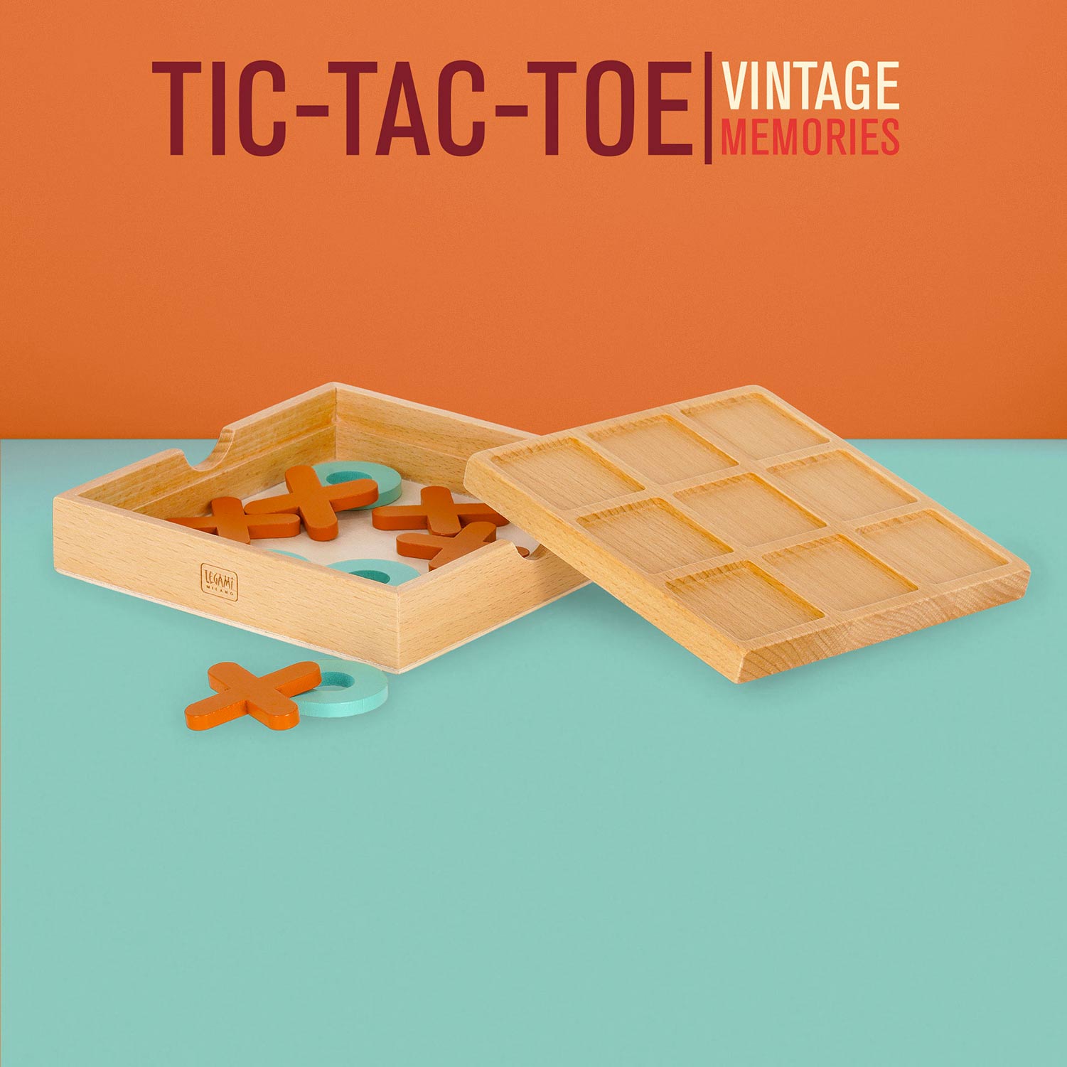 Jogo Do Galo Em Madeira Legami Vintage Memories Ttt0001 ( Imagem 4 de 4 ) - Preview