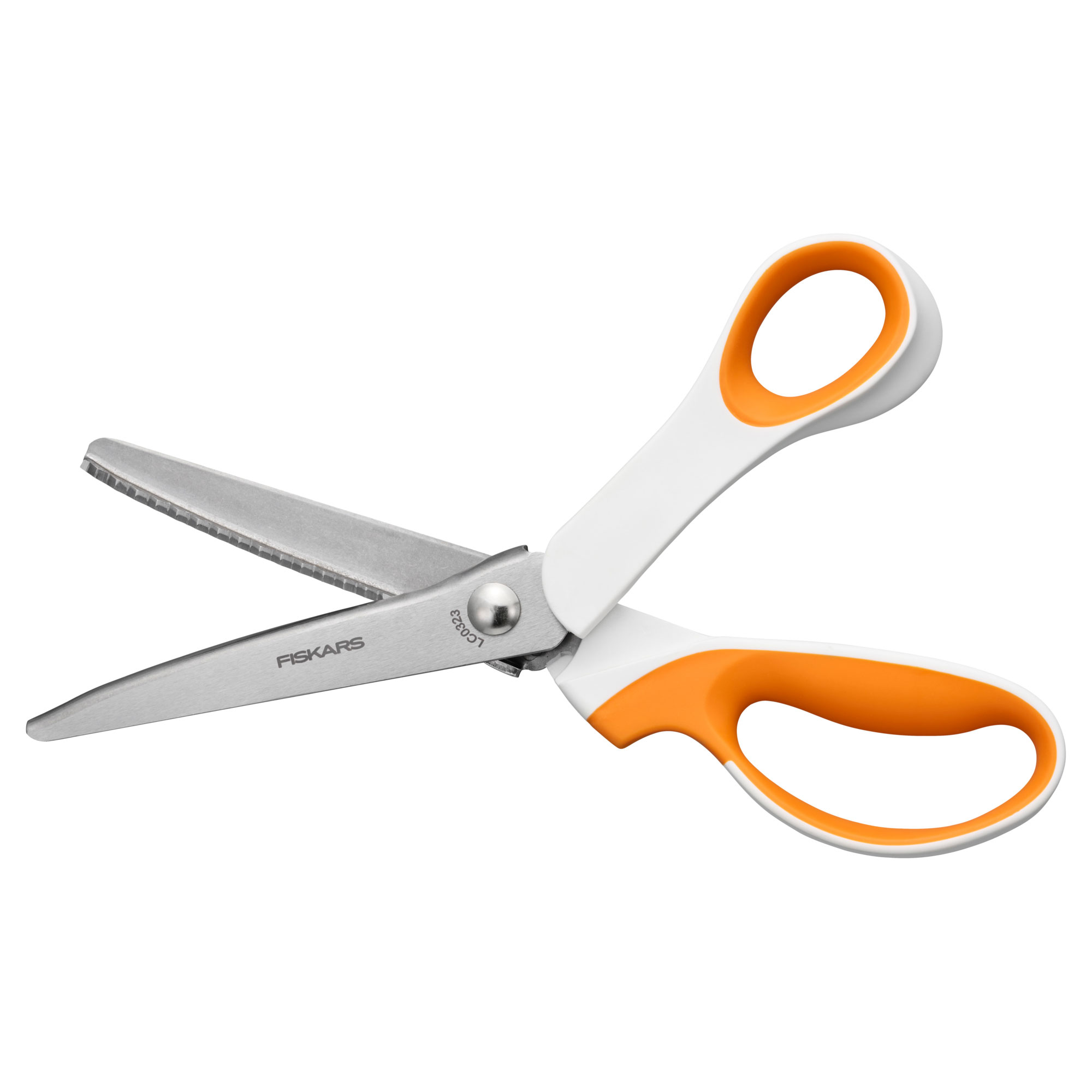 Tesoura Zigzag 9 1/2'' 24Cm Fiskars Softgrip 1070024 ( Imagem 2 de 4 ) - Preview