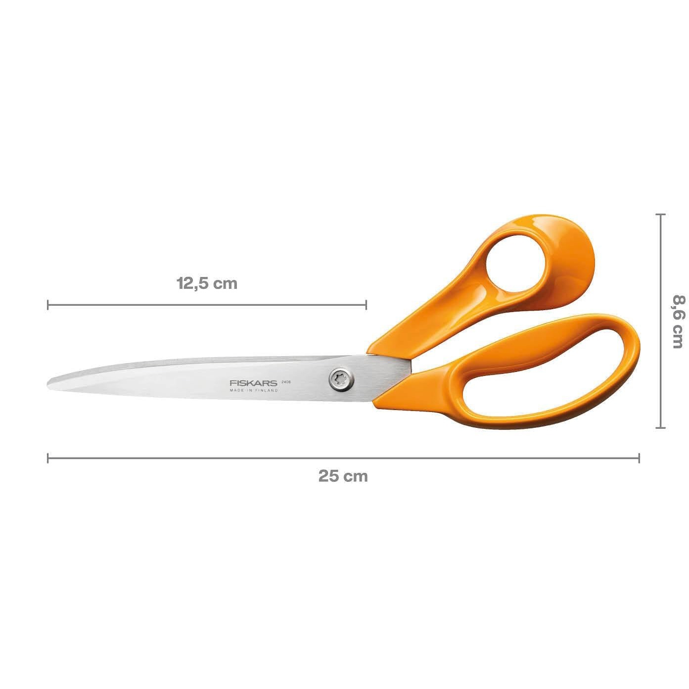 Tesoura 10" 25Cm Fiskars Classic Profissional 1075038 ( Imagem 2 de 4 ) - Preview