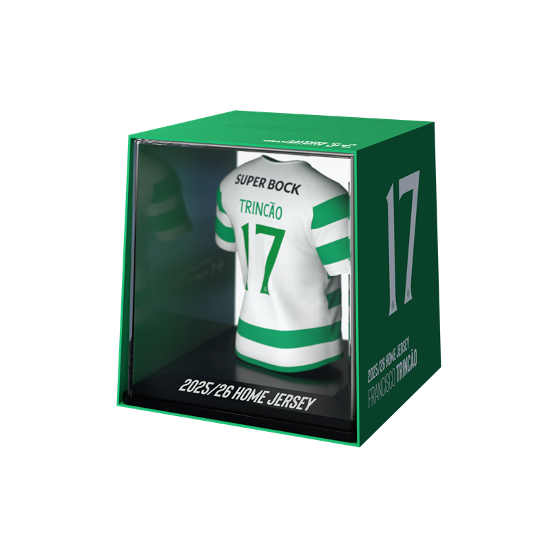 Figura My Jersey - Sporting CP: Francisco Trincão (Home 2025 / 2026) ( Imagem 2 de 2 ) - Preview