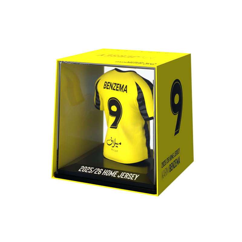 Figura My Jersey - Al-Ittihad: Karim Benzema (Home 2025 / 2026) ( Imagem 2 de 2 ) - Preview