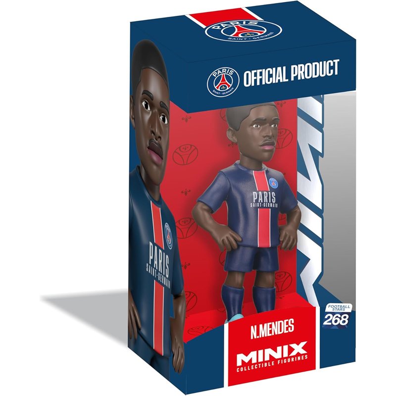 Figura MINIX Football Stars: PSG - Nuno Mendes 274 ( Imagem 2 de 2 ) - Preview