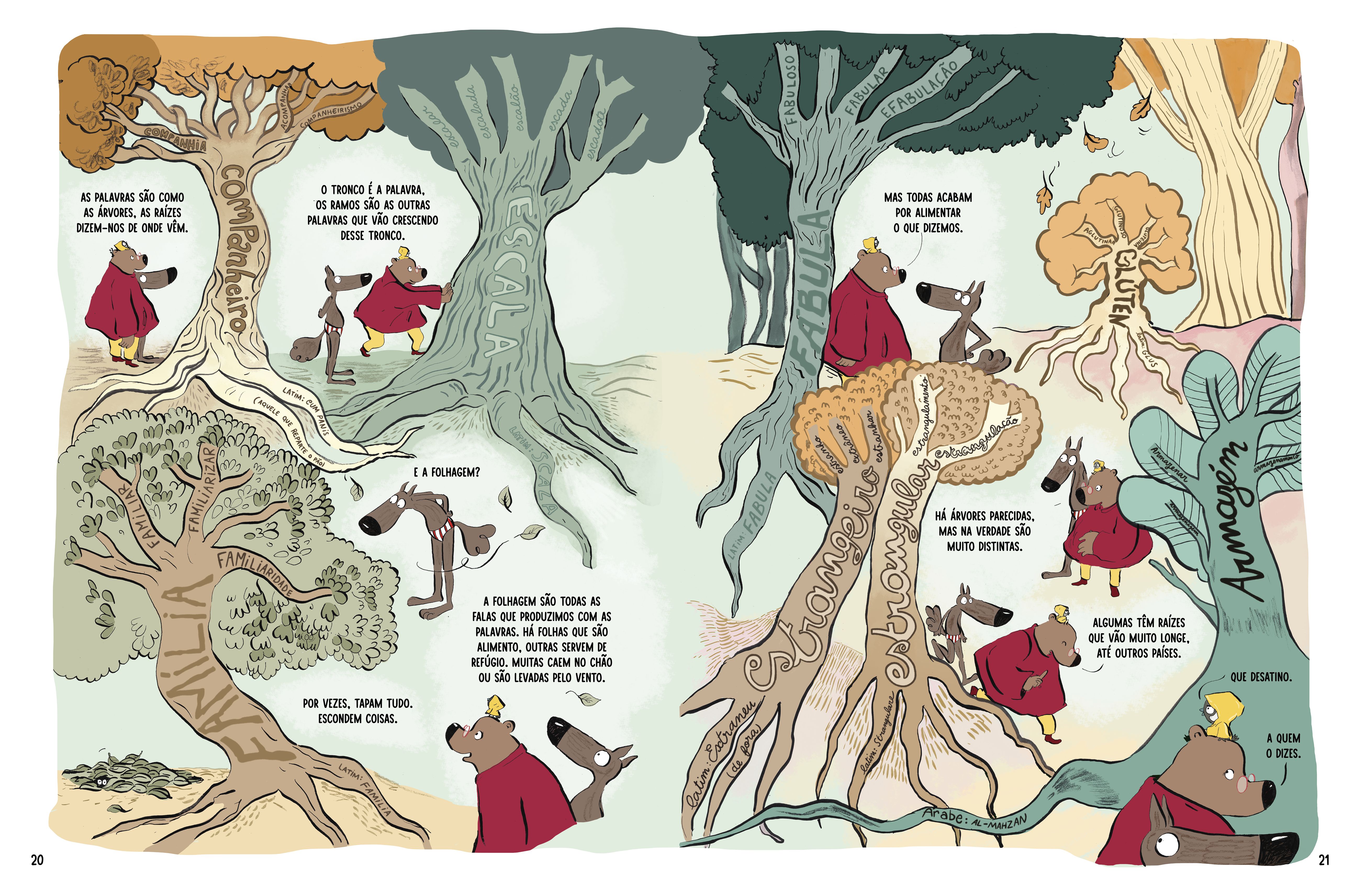 O Lobo em Cuecas - Na Floresta das Palavras ( Imagem 2 de 2 ) - Preview