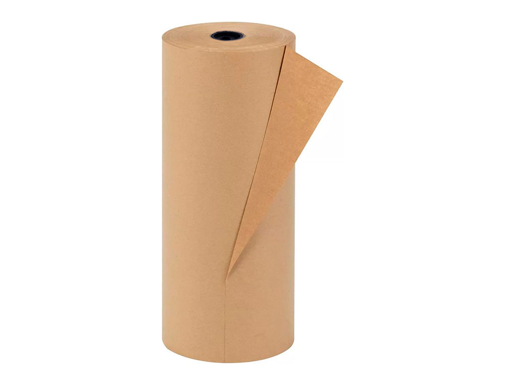 Papel kraft liderpapel castanho bobine largura 31 cm comprimento 250 mt gramagem 70 gr peso 3,5 kg ( Imagem 2 de 7 ) - Preview
