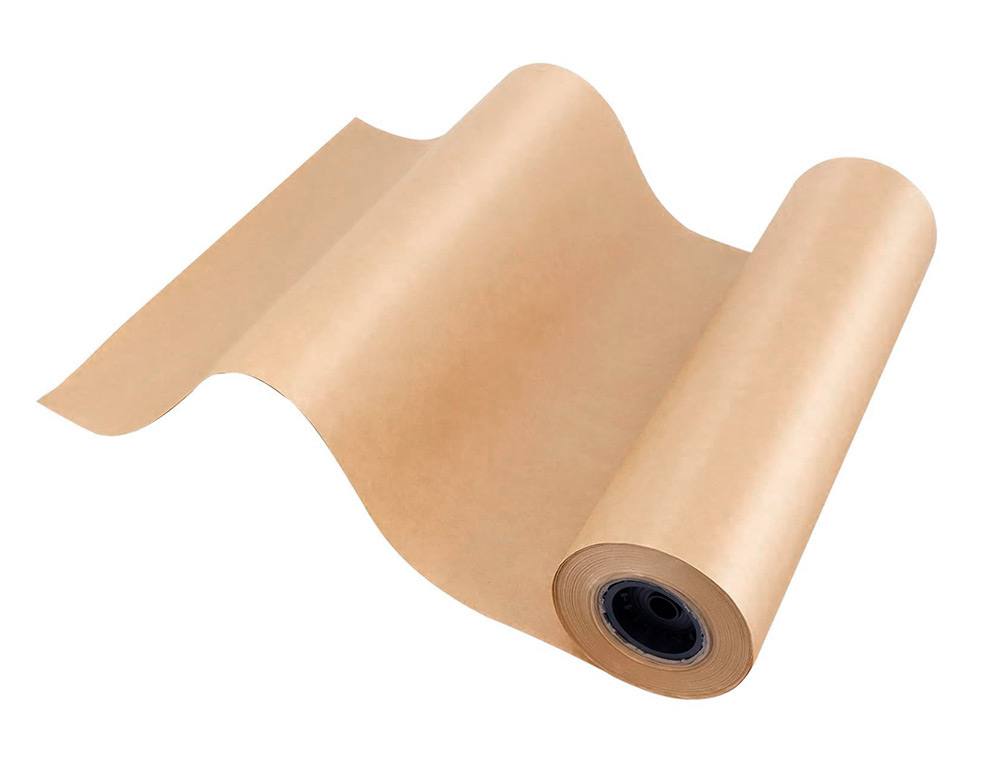 Papel kraft liderpapel castanho bobine largura 31 cm comprimento 250 mt gramagem 70 gr peso 3,5 kg ( Imagem 5 de 7 ) - Preview