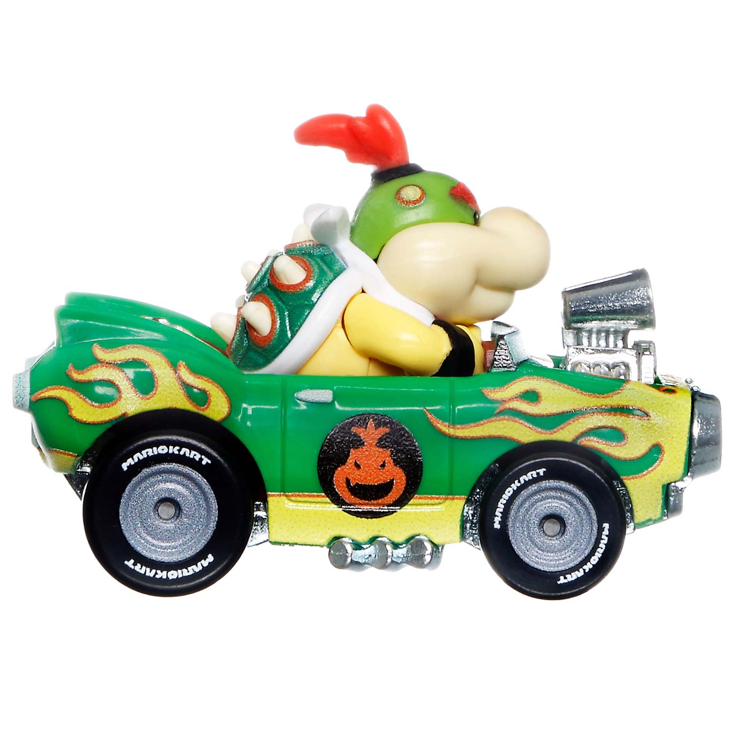 Hot Wheels Mario Kart Carro + Figura Bowser Jr. Mattel Gbg25/Hdb27 ( Imagem 4 de 4 ) - Preview