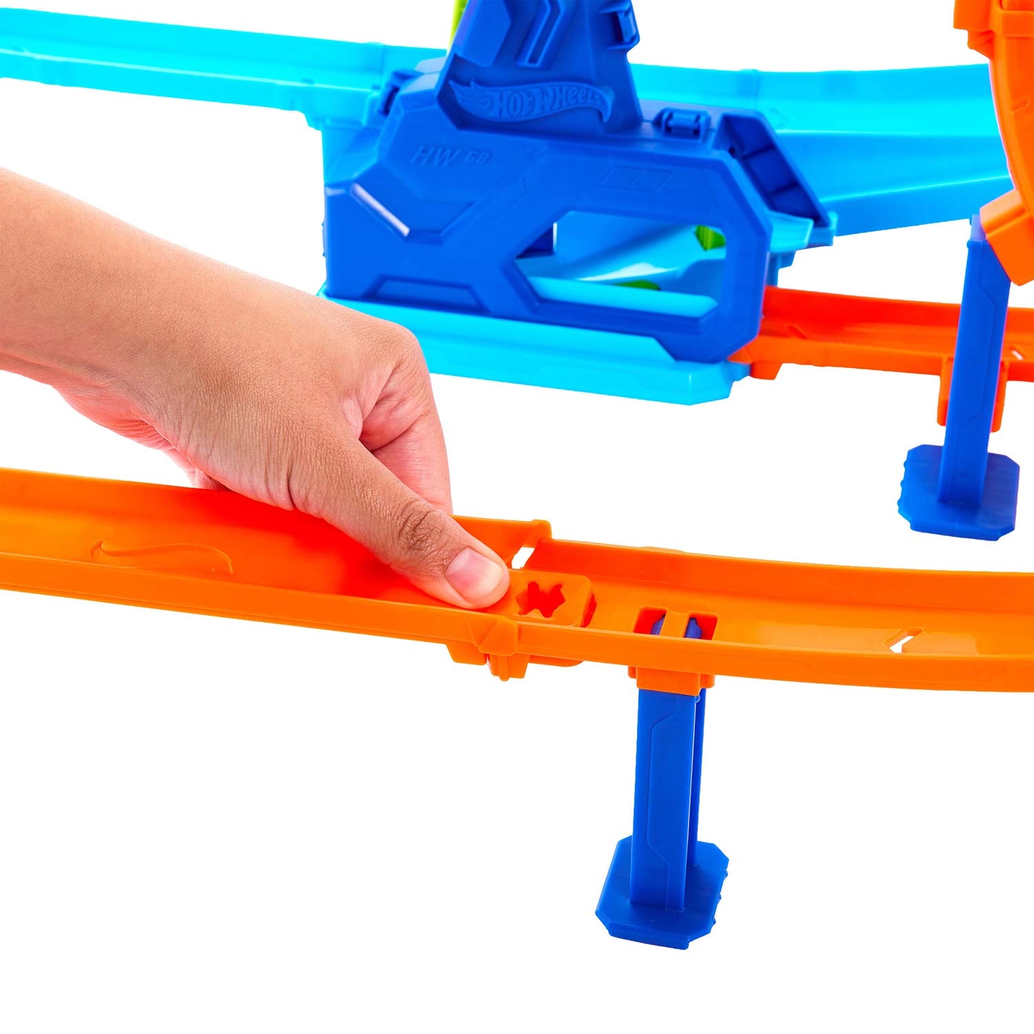 Hot Wheels Stunt Tracks Pista Ciclone De Lancamento Rapido Mattel Jhk73 ( Imagem 4 de 4 ) - Preview