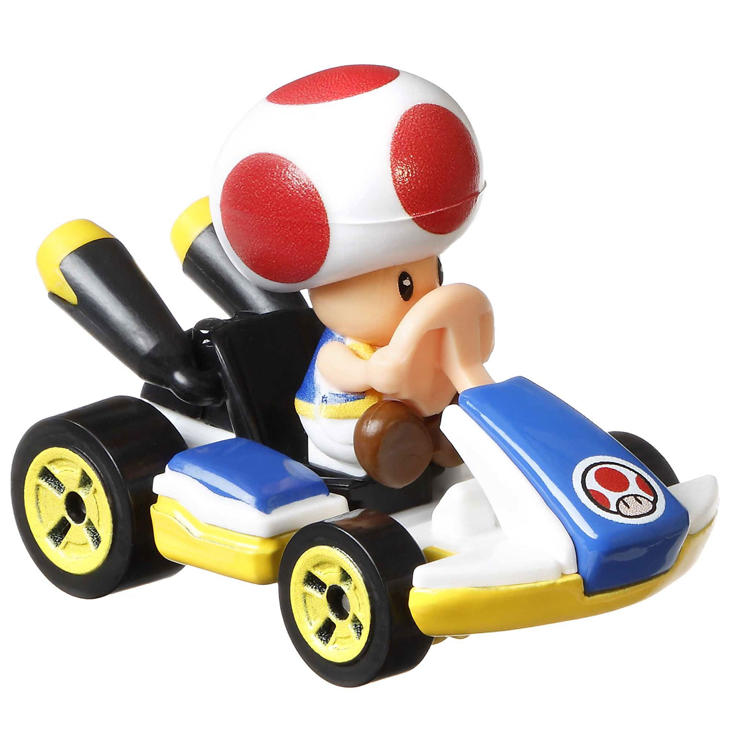Hot Wheels Mario Kart Carro + Figura Toad Standard Kart Mattel Gbg25/Gjh63 ( Imagem 4 de 4 ) - Preview