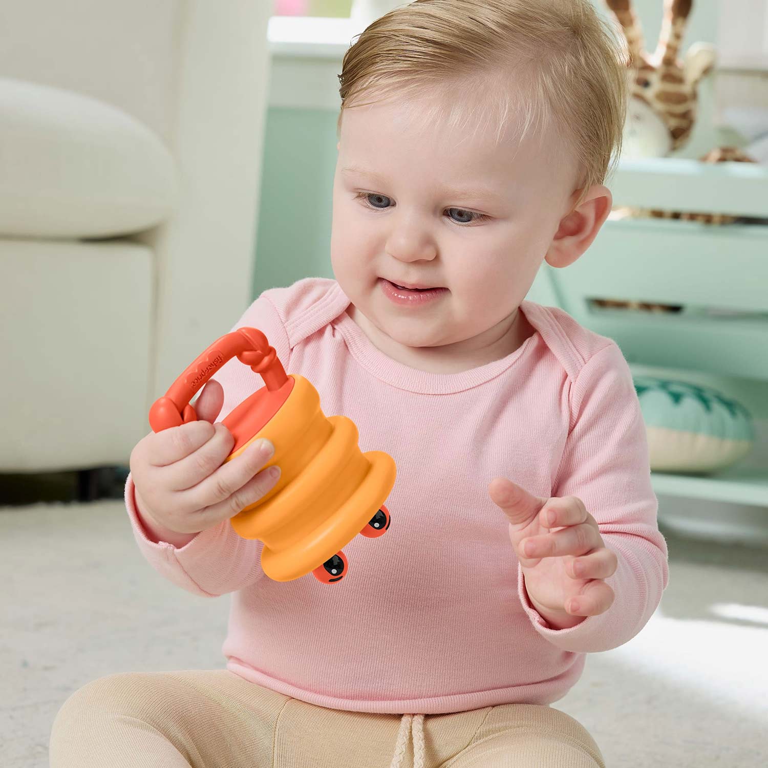 Roca Squishseas Em Silicone Caranguejo Fisher-Price Mattel Jhb54/Jhb55 ( Imagem 4 de 4 ) - Preview