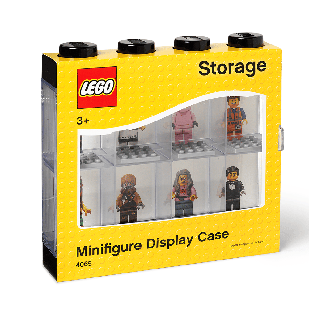 LEGO® Expositor para 8 Minifiguras | Preto | 18x19x4 cm ( Imagem 2 de 5 ) - Preview