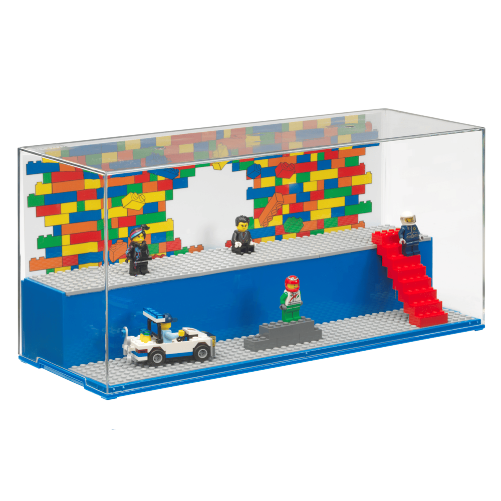 LEGO® Play & Display Iconic Exhibitor | Blue | 384x192x184 mm ( Imagem 3 de 5 ) - Preview