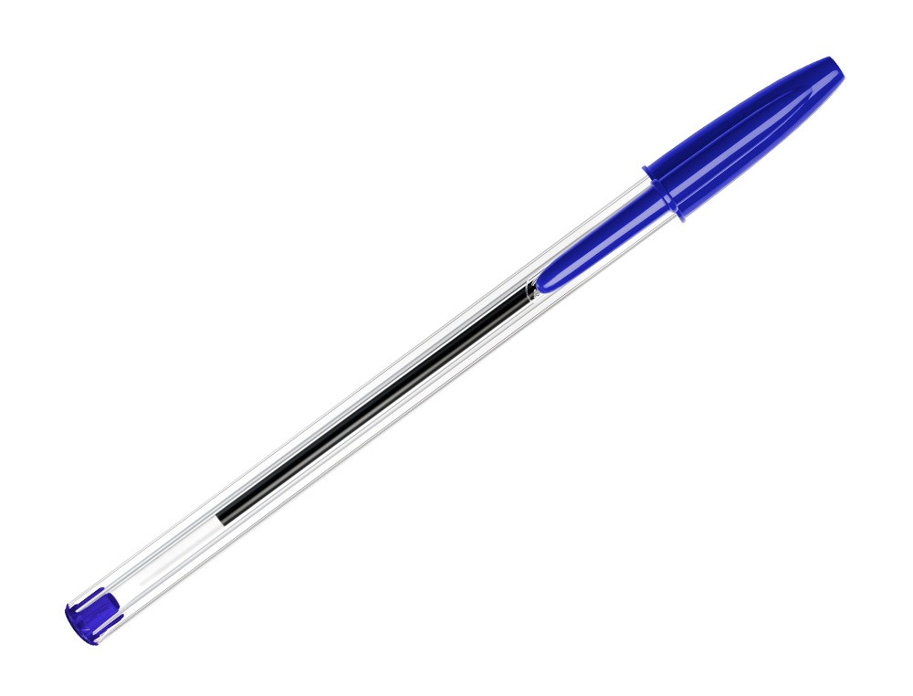 Esferográfica bic cristal , 5 azuis - em blister ( Imagem 3 de 6 ) - Preview