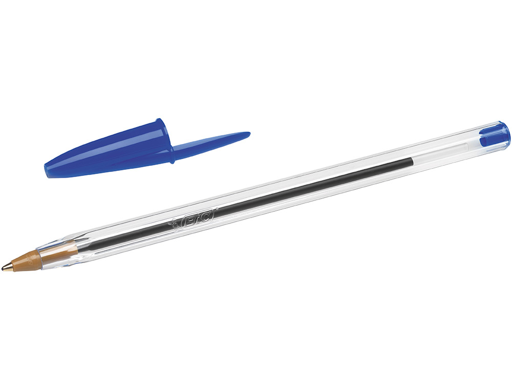 Esferográfica bic cristal , 5 azuis - em blister ( Imagem 4 de 6 ) - Preview