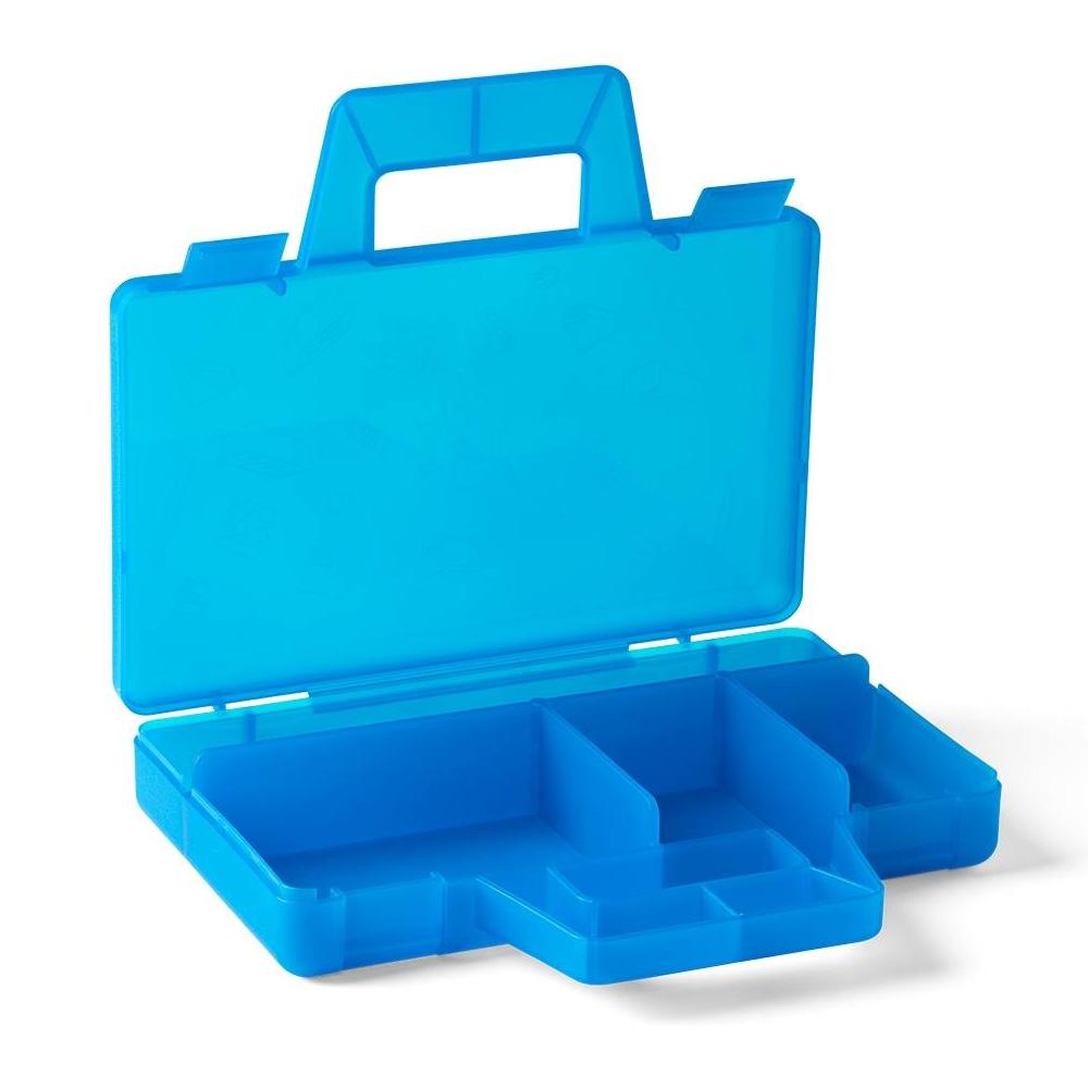 LEGO® Portable Storage Box | Blue | 190x160x35 mm ( Imagem 2 de 3 ) - Preview