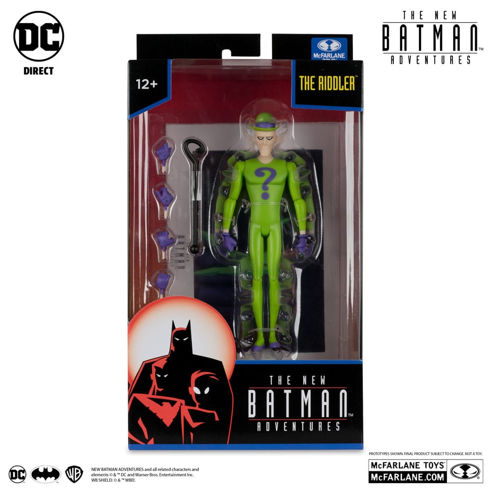 DC Direct The New Batman Adventures Action-Figure The Riddler 15 cm ( Imagem 4 de 4 ) - Preview
