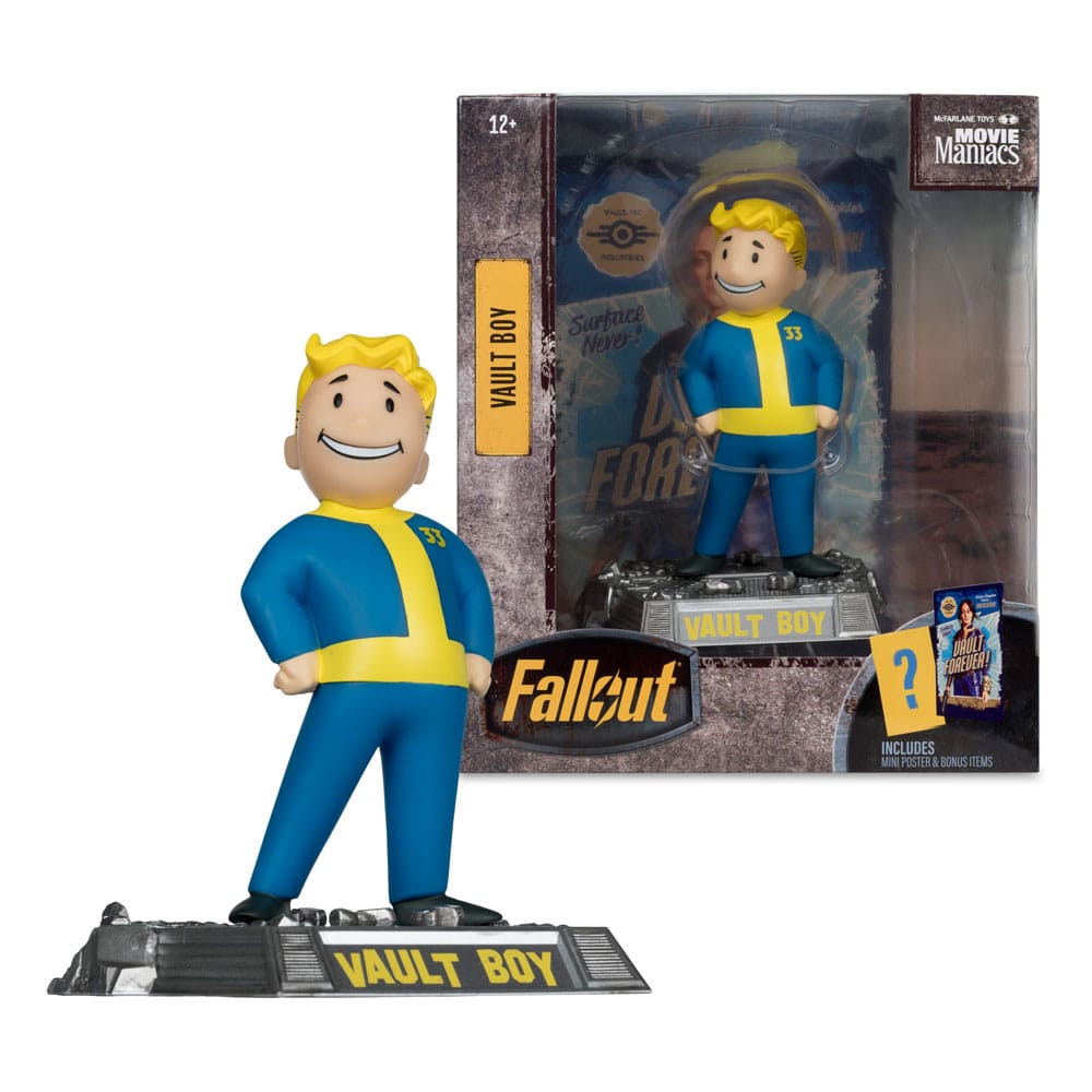Fallout Movie Maniacs Action-Figure Vault Boy Version 2 14 cm ( Imagem 2 de 4 ) - Preview