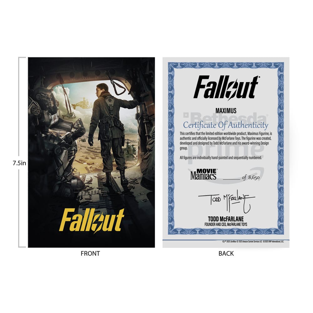 Fallout Movie Maniacs Action-Figure Maximus (Season 2) 17 cm ( Imagem 4 de 4 ) - Preview