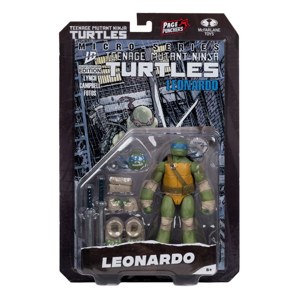 Teenage Mutant Ninja Turtles Page Punchers Action-Figure Leonardo 13 cm ( Imagem 4 de 4 ) - Preview