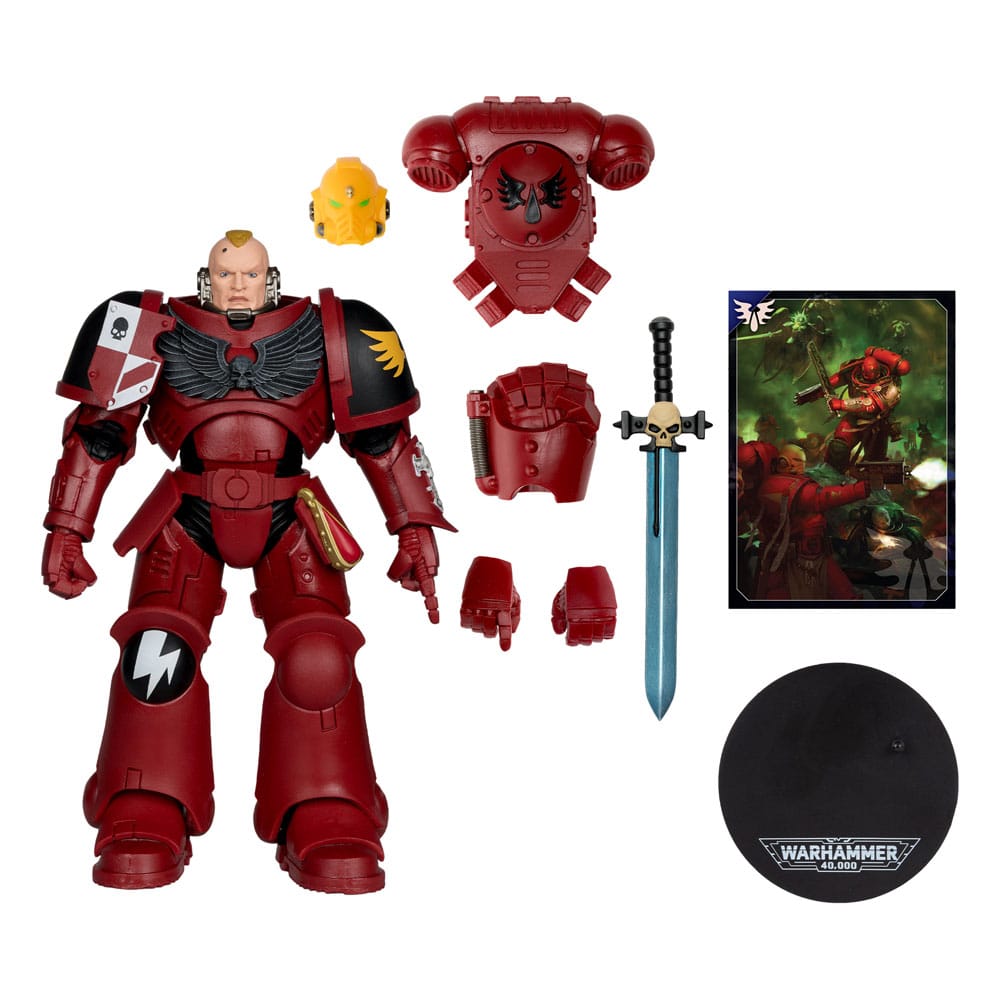 Warhammer 40,000 Action-Figure Assault Intercessor Sergeant (Blood Angel) ( Imagem 2 de 4 ) - Preview