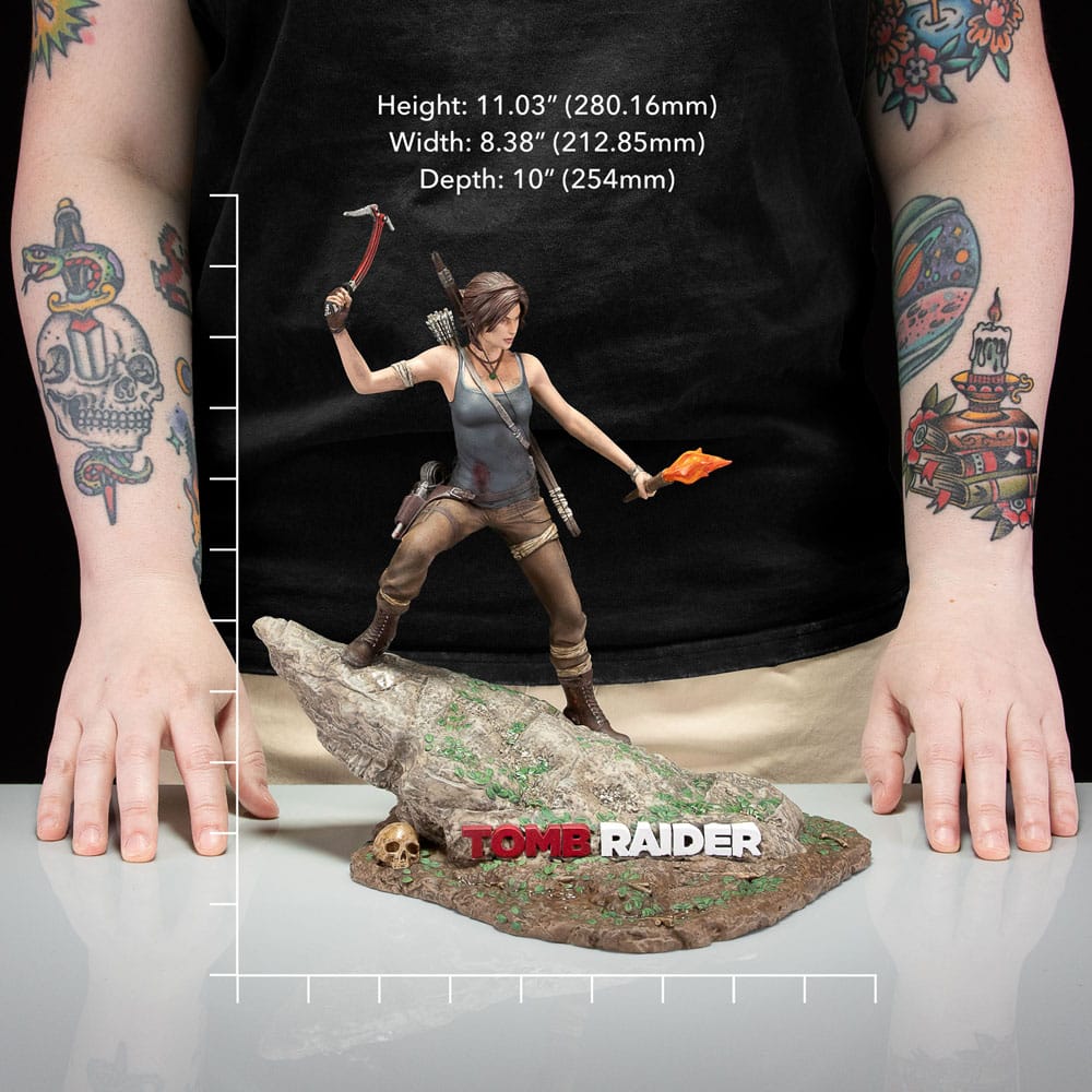 Tomb Raider PVC Statue Lara Croft Survivor Era 33 cm ( Imagem 4 de 4 ) - Preview
