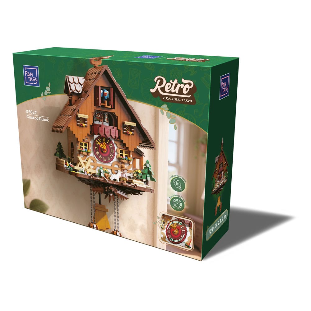 Original-Retro Series Construction Set Retro Cuckoo Clock 60 cm ( Imagem 2 de 4 ) - Preview