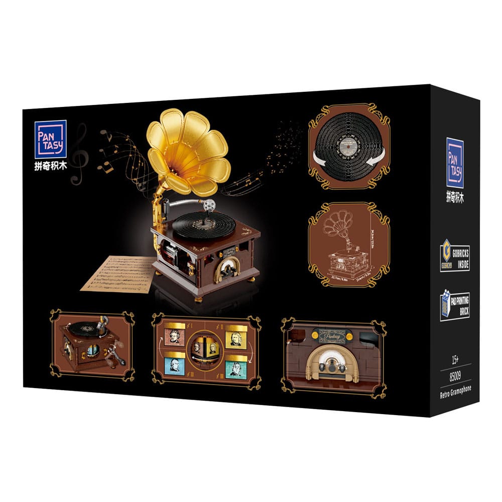 Original-Retro Series Construction Set Retro Gramophone 34 cm ( Imagem 3 de 3 ) - Preview