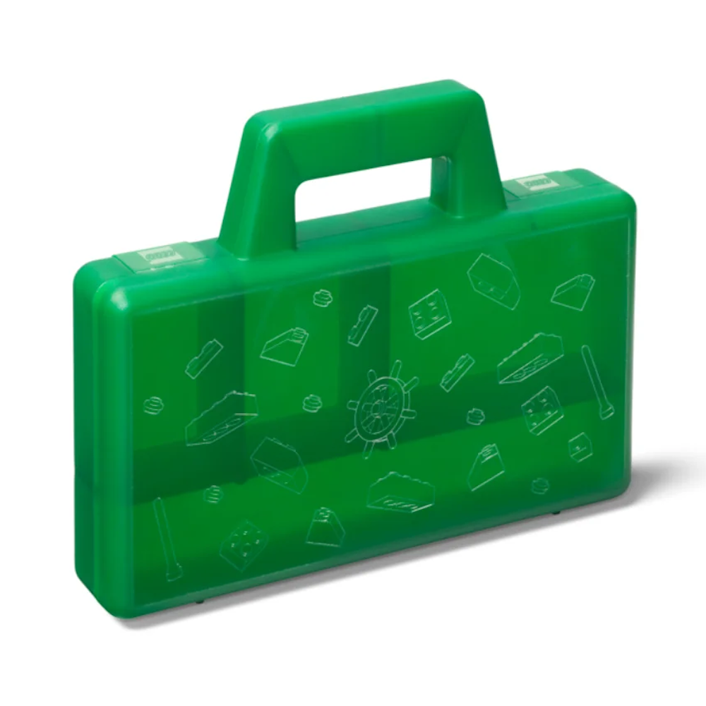 LEGO® Caixa de Organização Portátil | Verde | 190x160x35 mm ( Imagem 3 de 3 ) - Preview