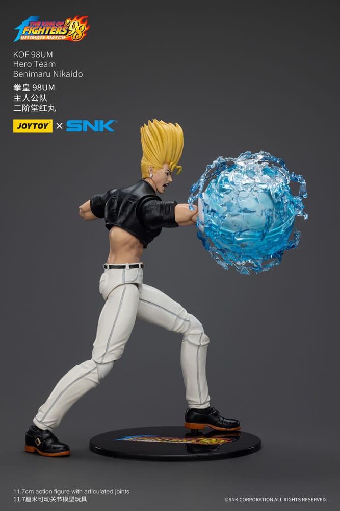 The King Of Fighters '98 Action-Figure Hero Team Benimaru Nikaido 12 cm ( Imagem 3 de 3 ) - Preview