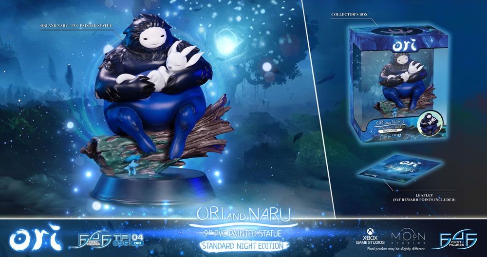 Ori and the Blind Forest PVC Statue, Ori & Naru Standard Night Edition, 22 cm ( Imagem 2 de 2 ) - Preview