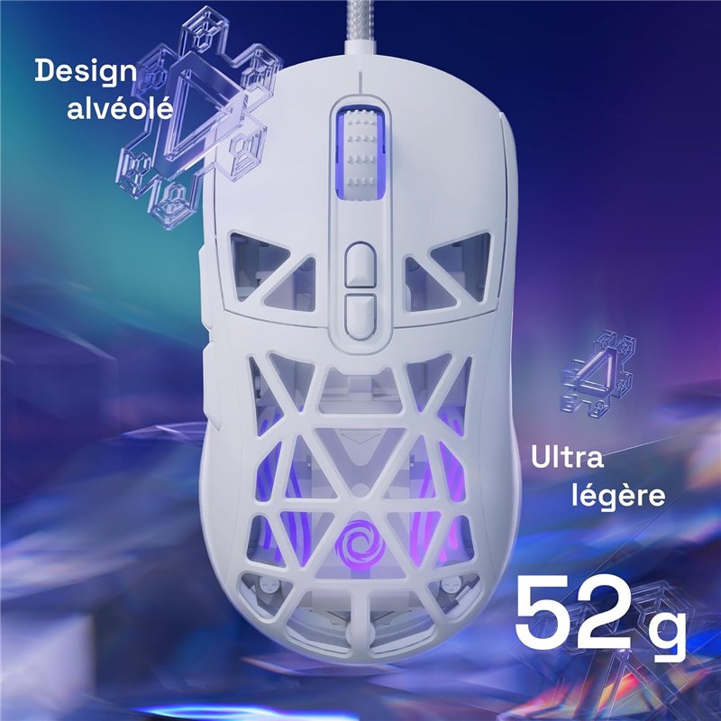 Rato Gaming Oniverse + Charging Dock - Kryo Nocta White ( Imagem 2 de 4 ) - Preview