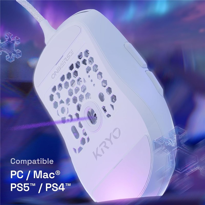 Rato Gaming Oniverse + Charging Dock - Kryo Nocta White ( Imagem 4 de 4 ) - Preview