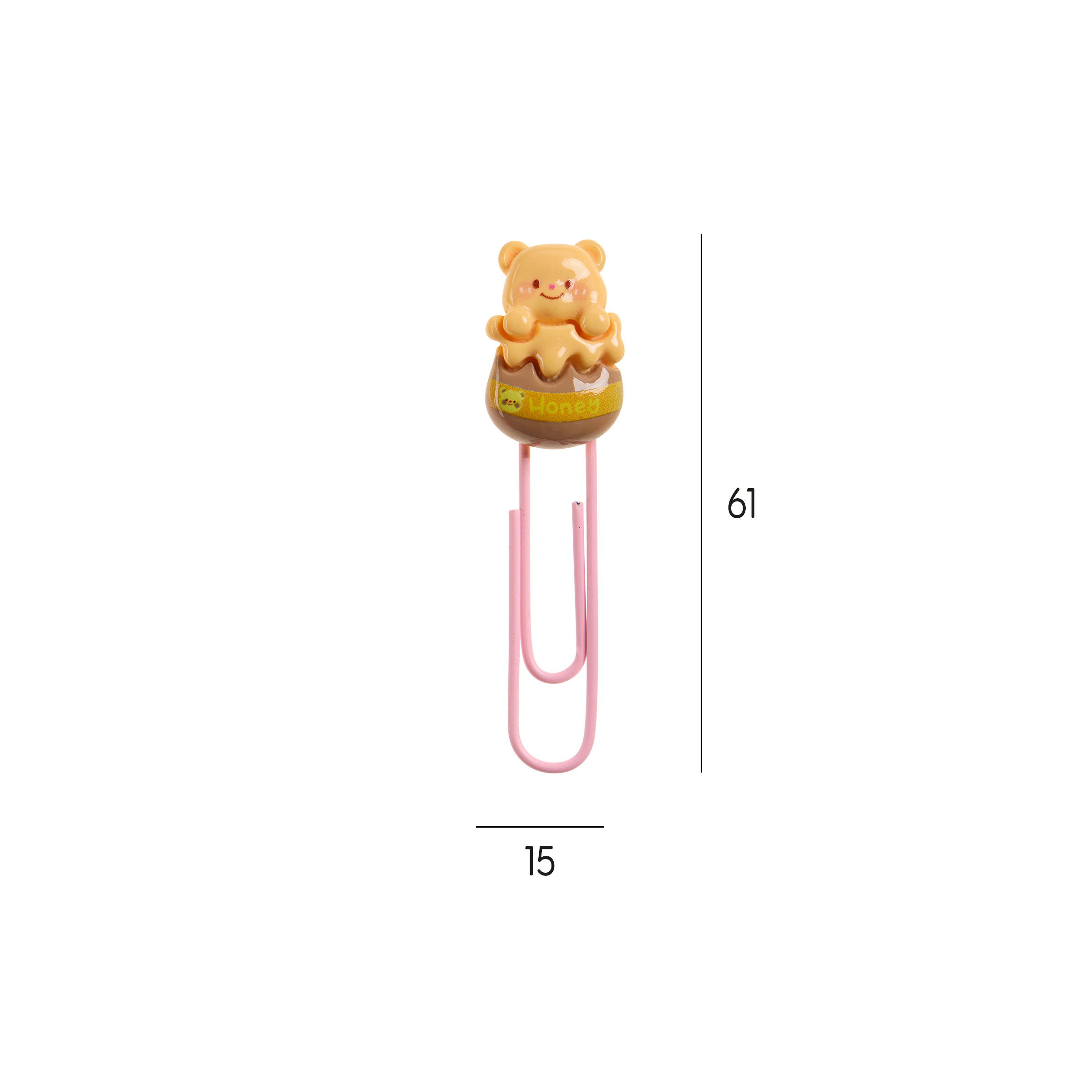 Conjunto 5 Clips Miquelrius Back2Fun Clip & Calm Urso Blister Mr13358 ( Imagem 3 de 4 ) - Preview